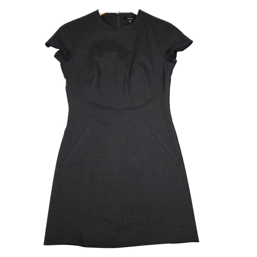 Black Theory Zip Mini Dress